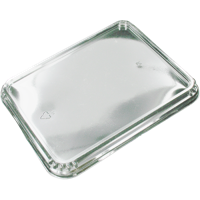 Deksel | menubak | Gerecycled PET | rechthoekig | 226x177x transparant