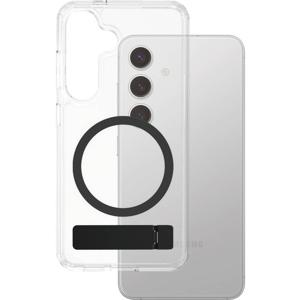 PanzerGlass CARE Feature Backcover Samsung Galaxy S25+ Transparant, Zwart Inductieve lading, Met standfunctie, Stootbestendig