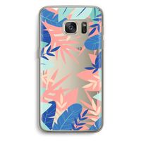 Tropisch: Samsung Galaxy S7 Transparant Hoesje