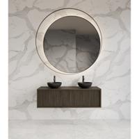 Onderkast Gliss Design Heronimus 120x45x35 cm 2 Laden Met Topplaat Charcoal