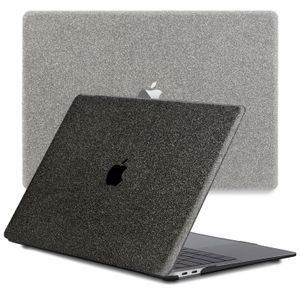 Lunso MacBook Pro 13 inch M1/M2 (2020-2022) cover hoes - case - Glitter Zwart