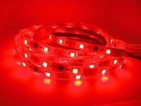 LED Strip DC24 Volt - Rood - 5 meter - 14,4W/m - SMD5050 - - thumbnail