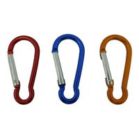 Karabijnhaak EDM 86055 msq04 Multicolour Aluminium 10 X 100 MM