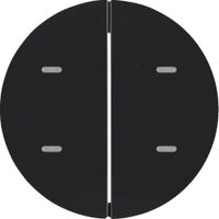 Berker afdekking 2V tbv tastsensor R1-R3 zwart 75162865