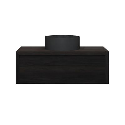 Badkamermeubelset Gliss Ares 120 cm Met Waskom Met 1 Lade Charcoal
