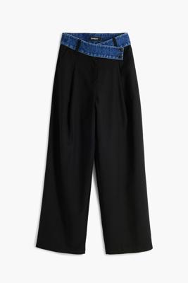 Tailor-broek gecombineerd - BLACK - L