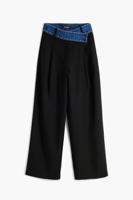 Tailor-broek gecombineerd - BLACK - L