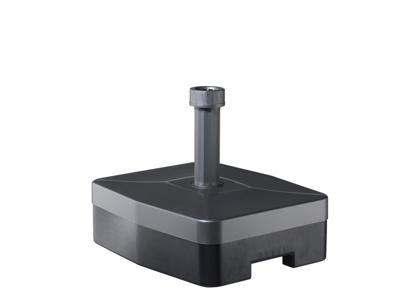 Helcosol Parasolvoet 40kg rh vulbaar rol antracie