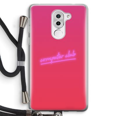 Vice Glow: Honor 6X Transparant Hoesje met koord