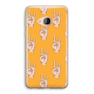 Rock: HTC U Play Transparant Hoesje