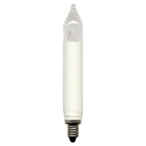57565 (VE3)  - Candle-shaped lamp 3W 55V E10 clear 57565 (quantity: 3)