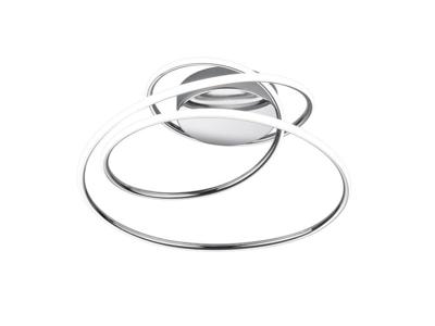 Trio Led plafondlampBologna chroom - R67051106