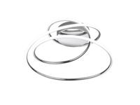Trio Led plafondlampBologna chroom - R67051106