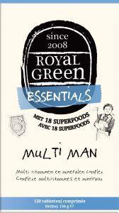 Royal Green Multi man