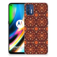Motorola Moto G9 Plus | TPU bumper | Batik Brown
