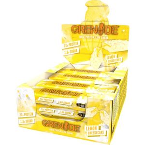 Grenade Protein Bars 12repen Lemon Cheesecake