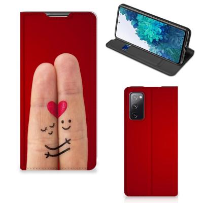 Samsung Galaxy S20 FE Hippe | Standcase | Liefde - Origineel Romantisch Cadeau