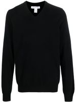 Comme Des Garçons Shirt pull en maille à col v - Noir