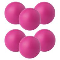 Anti stressballen Relaxman - 6x - roze - 6 cm - Mindfullness - Relax - Ontspannen artikelen