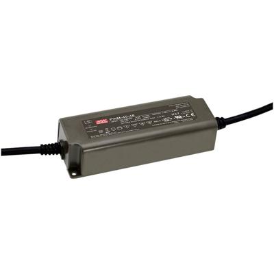 MW Mean Well PWM-40-24 LED-transformator Constante spanning 40.08 W 0 - 1.67 A 24 V/DC Dimbaar, PFC-schakeling, Overbelastingsbescherming 1 stuk(s)