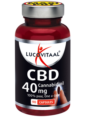 Lucovitaal CBD Cannabidiol 40mg Capsules