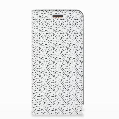 Motorola Moto E5 Play | Hoesje met Magneet | Stripes Dots