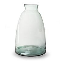 Bloemenvaas - Eco glas transparant - H55 x D38 cm   -