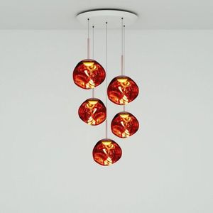 Tom Dixon Melt LED Mini Round Hanglamp - Koper