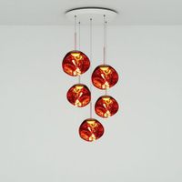 Tom Dixon Melt LED Mini Round Hanglamp - Koper - thumbnail