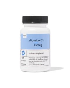HEMA Vitamine D3 75mcg - 60 Stuks