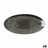 Snackdienblad Bidasoa Elite Bruin 25 X 12,5 CM (6 Stuks)