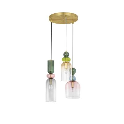 Lyora Gekleurde hanglampMurano 3-lichts - 9009237