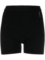 Jacquemus short à plaque logo - Noir