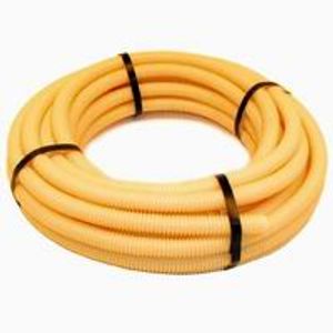 Flexibele buis 16mm 100M creme 40-17384