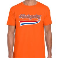 Oranje Koningsdag t-shirt voor heren - thumbnail