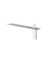 Hotbath &More Zeepdispenser voor Planchet serie Mat wit