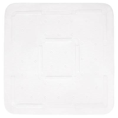 Differnz Tutus inlegmat douche antislip laag 100% PVC 55 x 55 cm wit