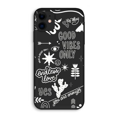 Good vibes: iPhone 11 Biologisch afbreekbaar hoesje