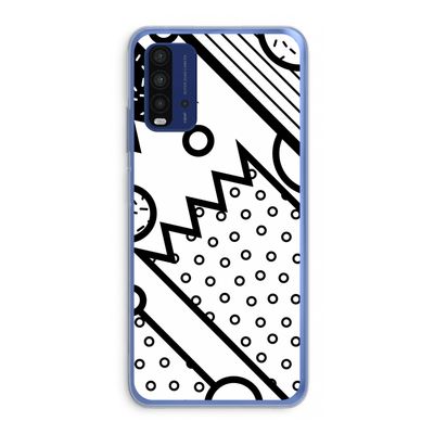 Pop Art #4: Xiaomi Redmi 9T Transparant Hoesje