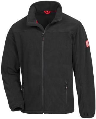 NITRAS SAFETY Fleece jacket gr. m black nitras motion tex plus