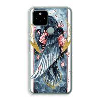 Golden Raven: Google Pixel 5 Transparant Hoesje