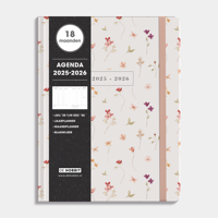 A4 Agenda 18 Maanden 2025-2026 Aquarel