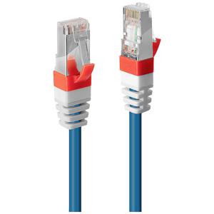 LINDY 45382 RJ45 Netwerkkabel, patchkabel CAT 6 S/STP 30.00 m Blauw 1 stuk(s)