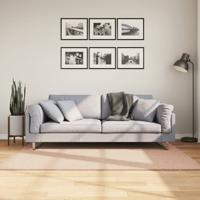 VidaXL Vloerkleed huarte laagpolig zacht wasbaar 120x170 cm roze