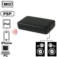 Mini bluetooth Music Receiver voor iPhone 4 & 4S / 3 g / 3G / iPad 3 / iPad 2 / andere bluetooth telefoons & PC, Afmeting: 60 x 36 x 15 mm (zwart)