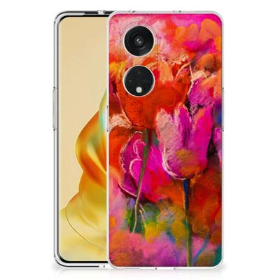 Smartphone hoesje OPPO Reno8 T 5G Tulips Smartphone hoesje OPPO Reno8 T 5G Tulips