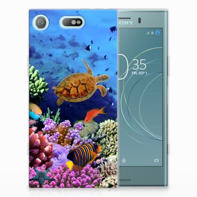 Sony Xperia XZ1 Compact | TPU Hoesje | Vissen