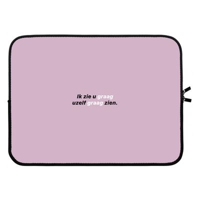 uzelf graag zien: Laptop sleeve 15 inch