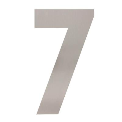 Intersteel Huisnummer 7 XXLNumbra 50cm RVS - 0035.402127