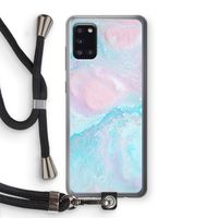 Fantasie pastel: Samsung Galaxy A31 Transparant Hoesje met koord